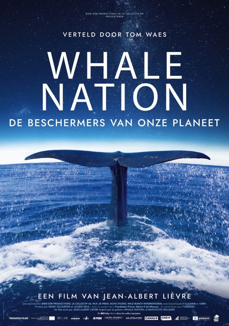 Whale nation poster image from movie distributed by Paradisofilms NL