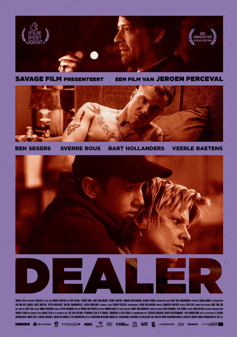 Dealer Movie Poster Paradisofilms with Film Festival Gent award