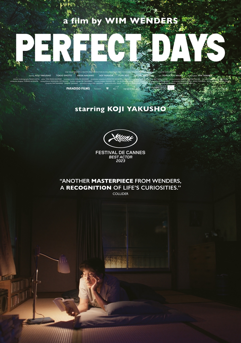 PERFECT DAYS Poster image : Movie distributed by Paradisofilms in The Netherlands