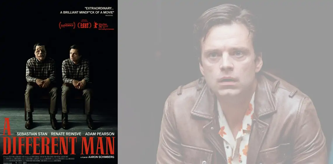 A DIFFERENT MAN : Hero image with Poster : Movie distributed by Paradisofilms in the Netherlands