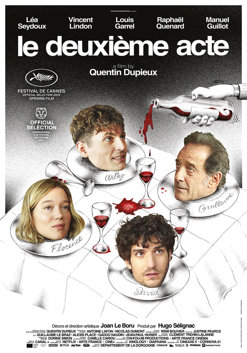 LE DEUXIEME ACTE Movie Poster image : Movie distributed by Paradisofilms in The Netherlands