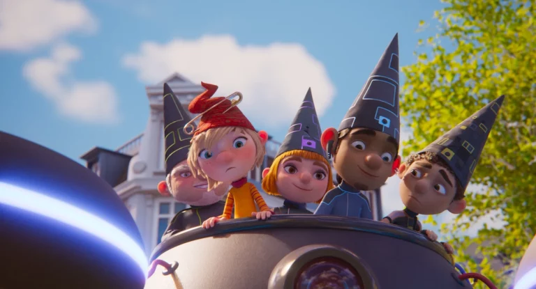 DE-SUPER-ELFKINS is a movie distributed by Paradisofilms in The Netherlands, the picture shows scene 1