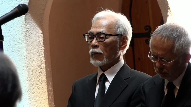 MIYAZAKI AND THE HERON is a movie distributed by Paradisofilms in The Netherlands, the picture shows scene 4
