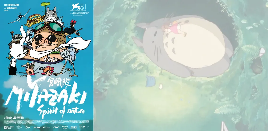 MIYAZAKI SPIRIT OF NATURE: Hero image with Poster : Movie distributed by Paradisofilms in the Netherlands