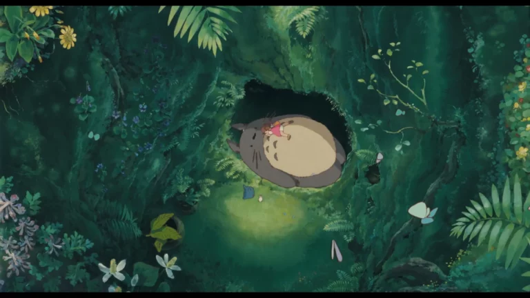 MIYAZAKI SPIRIT OF NATURE is a movie distributed by Paradisofilms in The Netherlands, the picture shows scene 2