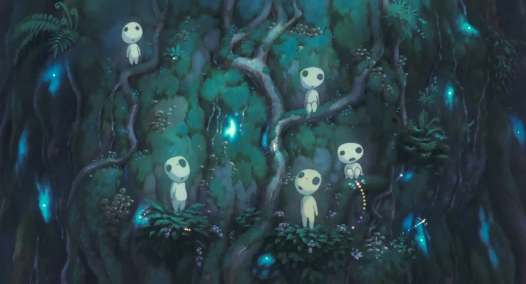 PRINCESS MONONOKE is a movie distributed by Paradisofilms in The Netherlands, the picture displays scene 2