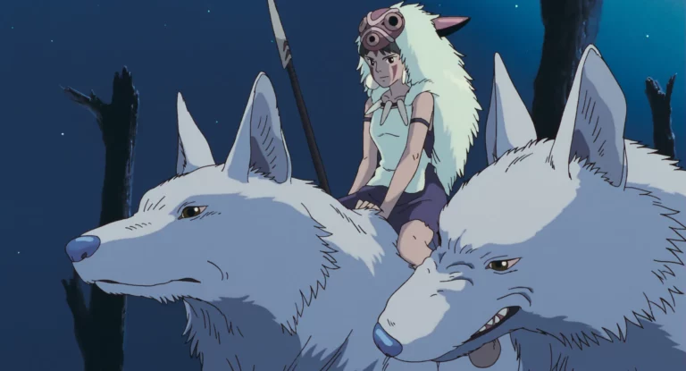 PRINCESS MONONOKE is a movie distributed by Paradisofilms in The Netherlands, the picture displays scene 3