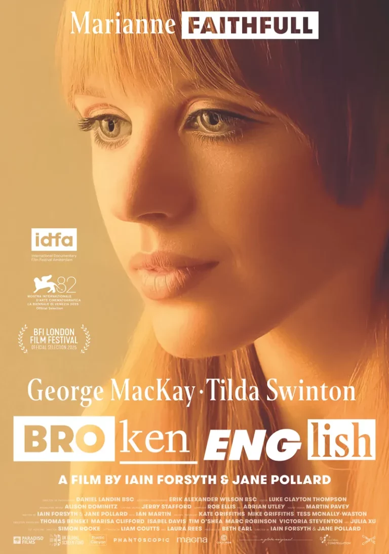 BROKEN ENGLISH : Movie Poster image, this is a Movie distributed by Paradisofilms in The Netherlands