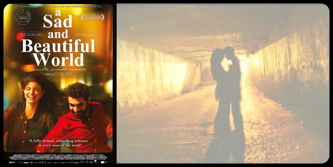 A SAD AND BEAUTIFUL WORLD : Hero image with Poster V2 : Movie distributed by Paradisofilms in the Netherlands.