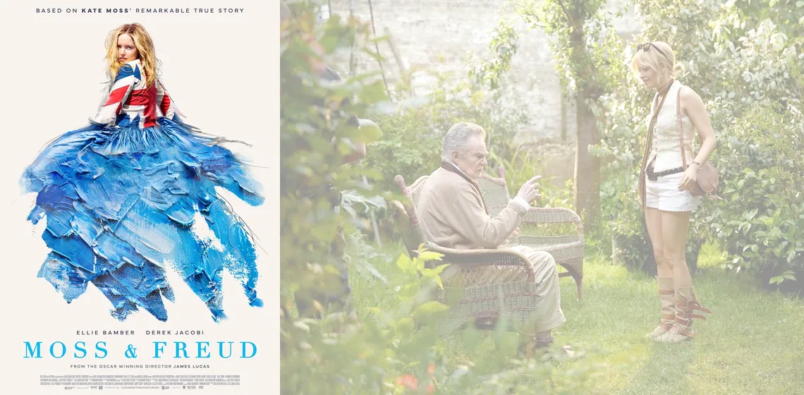 MOSS AND FREUD : Hero image with Poster V2 : Movie distributed by Paradisofilms in the Netherlands.