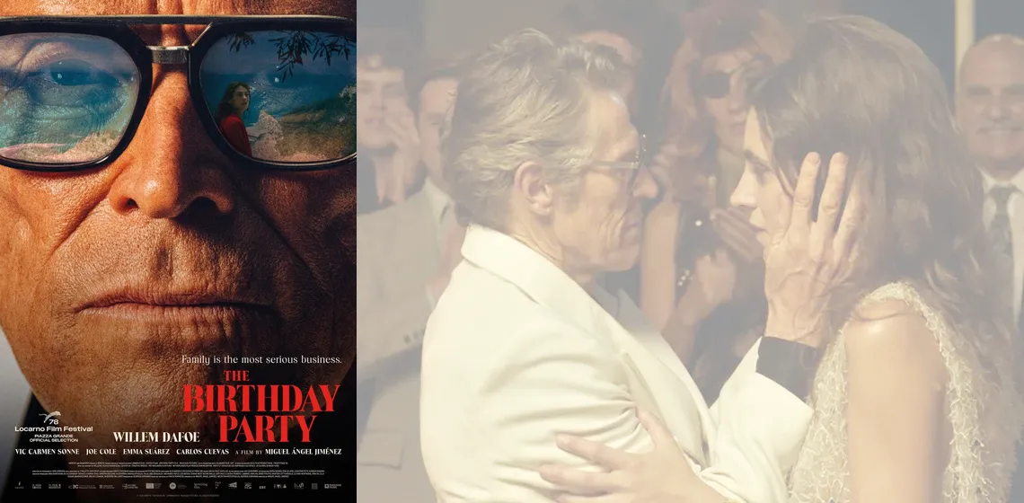 THE BIRTHDAY PARTY : Hero image with Poster : Movie distributed by Paradisofilms in the Netherlands