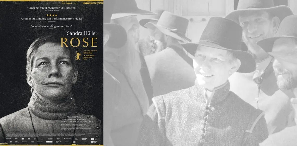 Official movie poster and promotional scene from ROSE